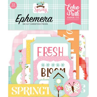 Echo Park Welcome Spring Die Cuts - Ephemera